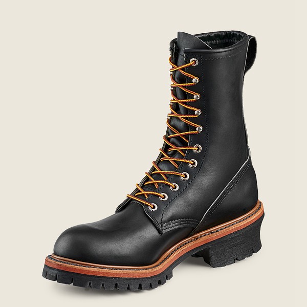 Red Wing Work Boots Loggermax - 9-Inch Soft Toe - Svart - Herre 8961-RVMJS